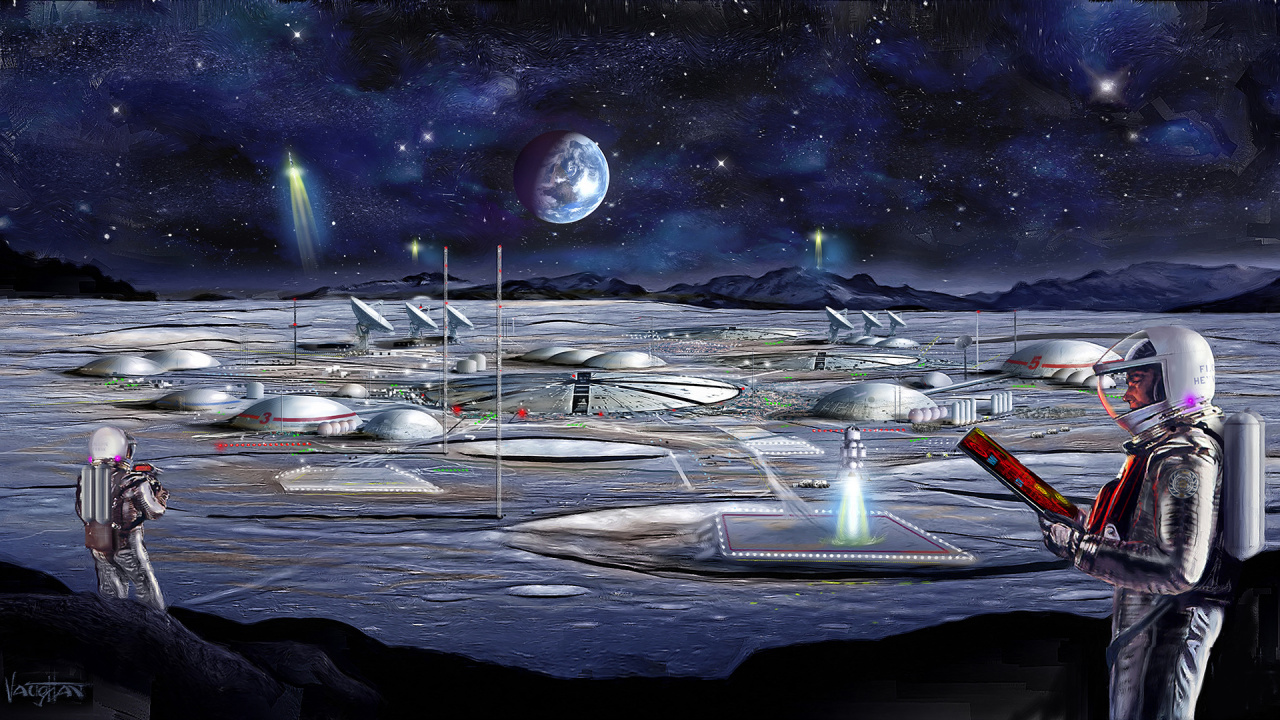 Asgardia | Asgardia Art by James Vaughan