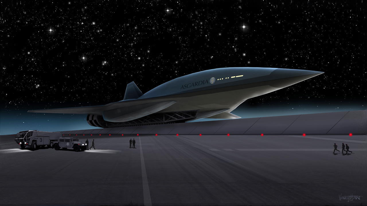 Asgardia | Sled launch - by James Vaughan