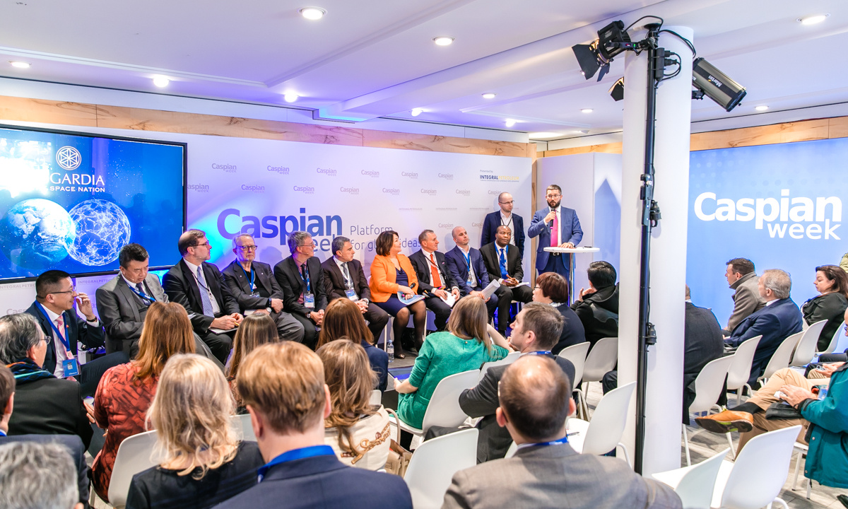 Asgardia | Speech of Ruslan Ashurbeyli, Special Representative of the Head of Nation of Asgardia, on Caspian Week in Davos 2019