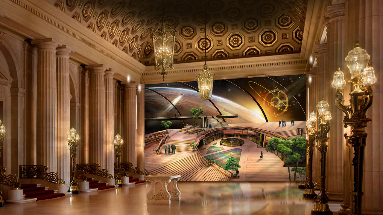 Asgardia | Asgardia Art by James Vaughan