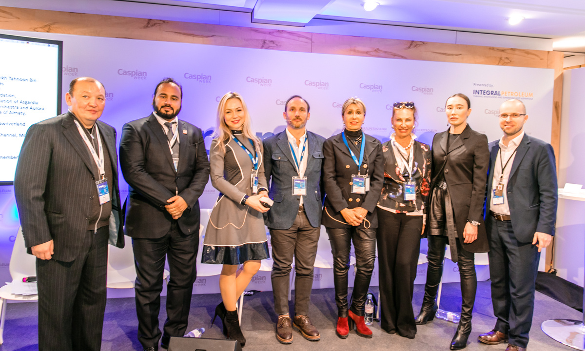 Asgardia | Irina Nikitina, Chair of The Committee for Culture of Asgardian Parliament, on the Culture Session. Caspian Week in Davos 2019