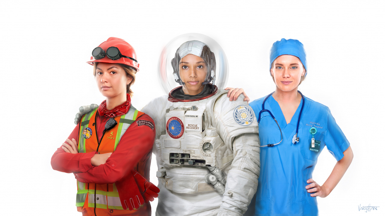 Asgardia | Asgardia Art by James Vaughan