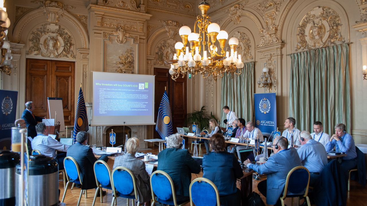 Asgardia | 26 October 2018. Asgardia’s First Economic Forum. Nice. France.