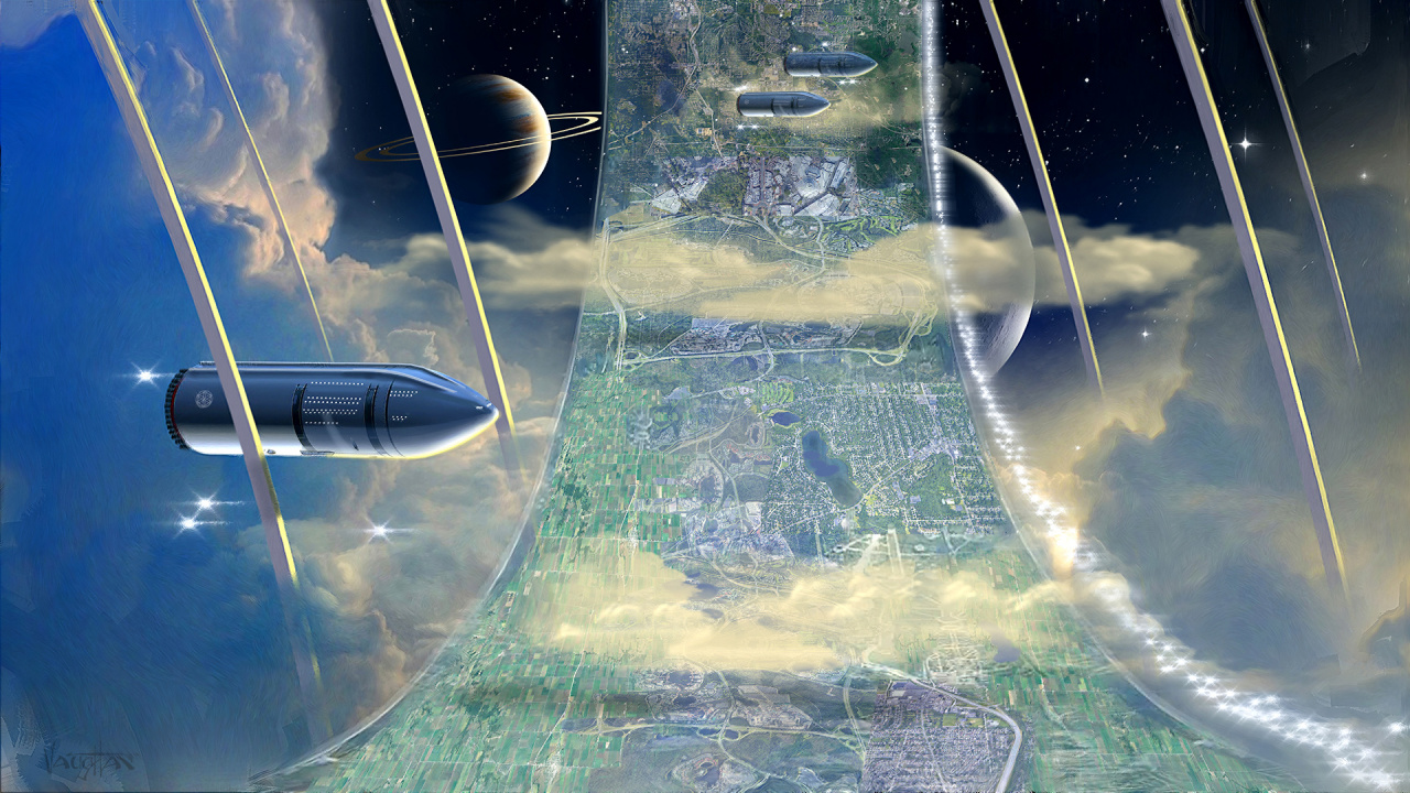 Asgardia | Asgardia Art by James Vaughan