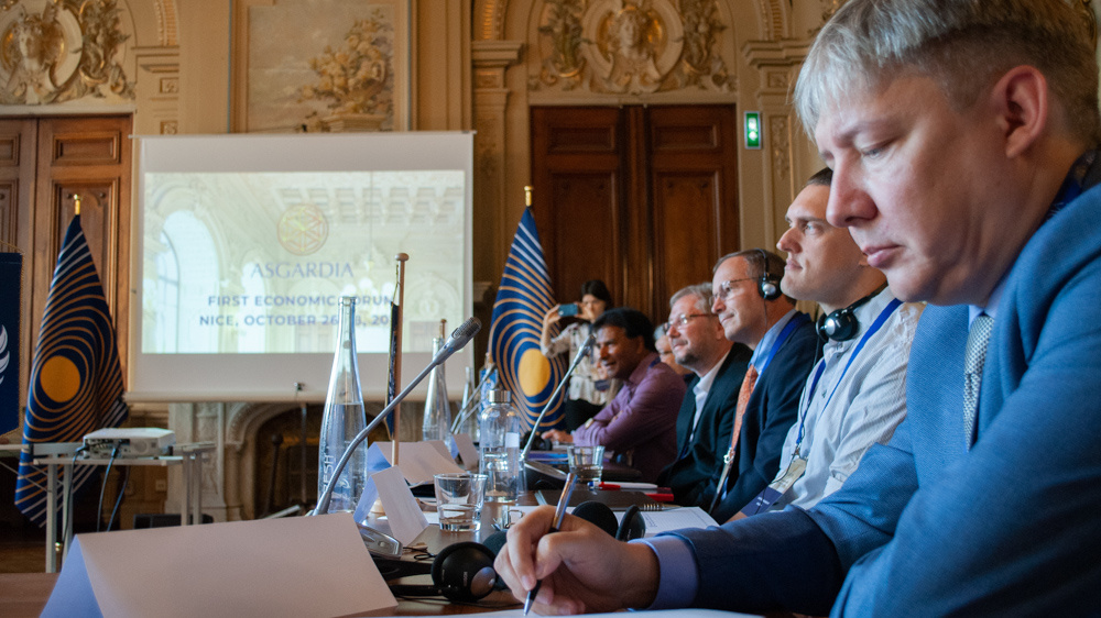 Asgardia | 26 October 2018. Asgardia’s First Economic Forum. Nice. France.