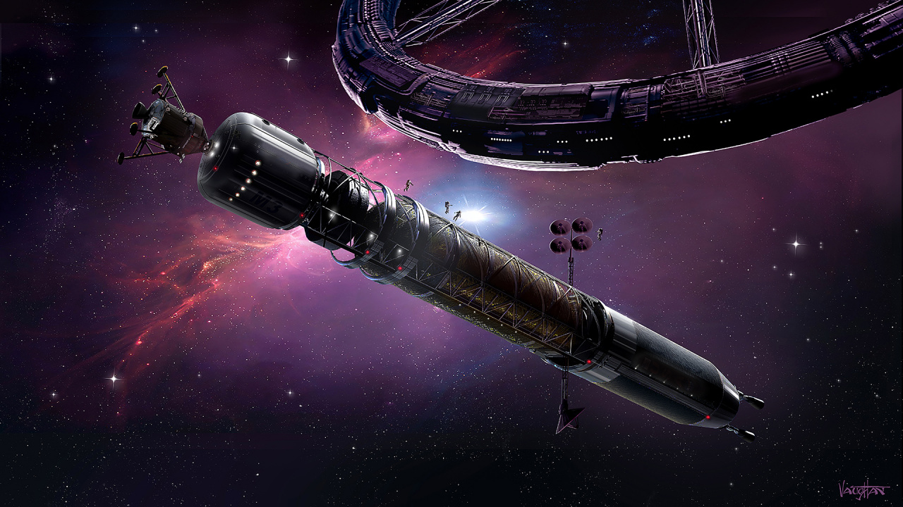 Asgardia | Asgardia Art by James Vaughan