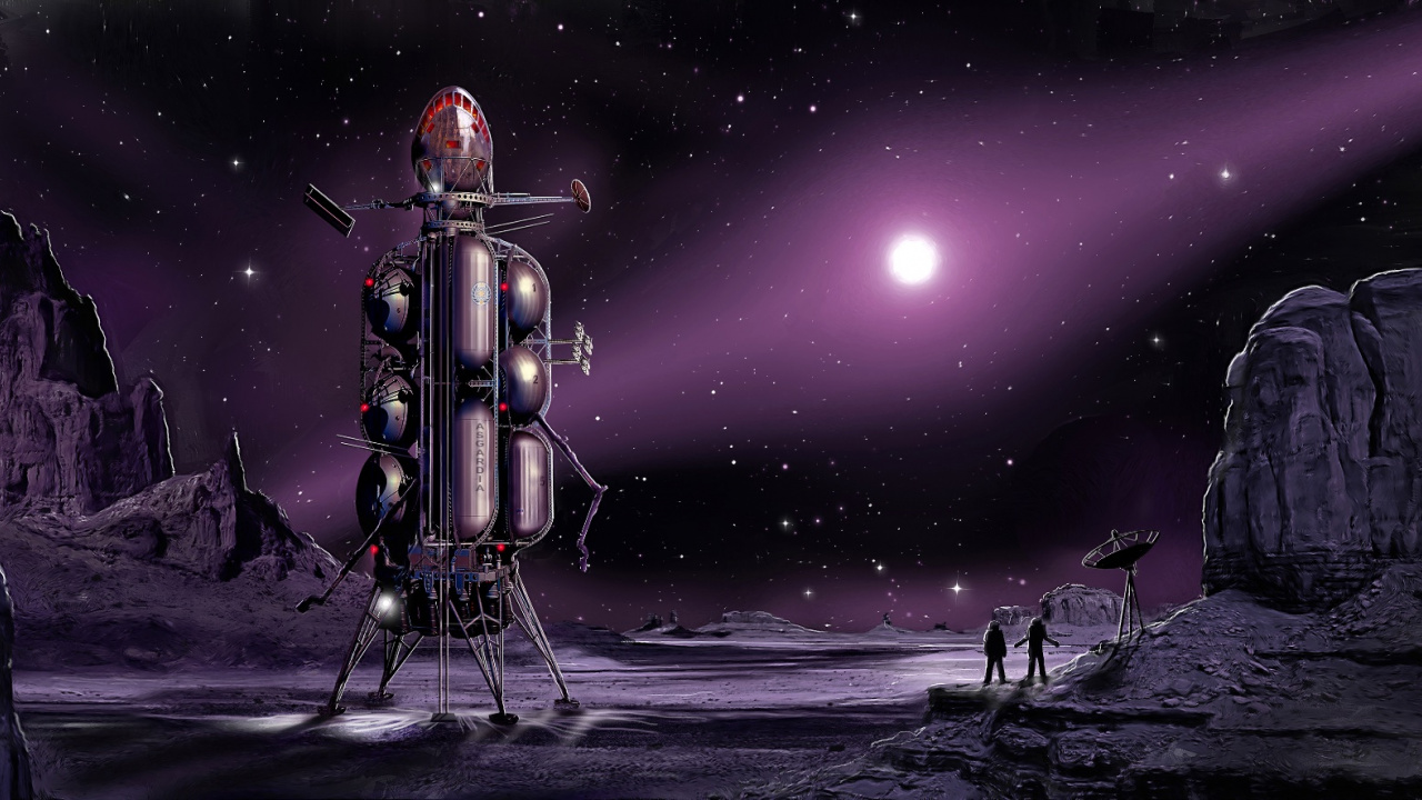 Asgardia | Asgardia Art by James Vaughan