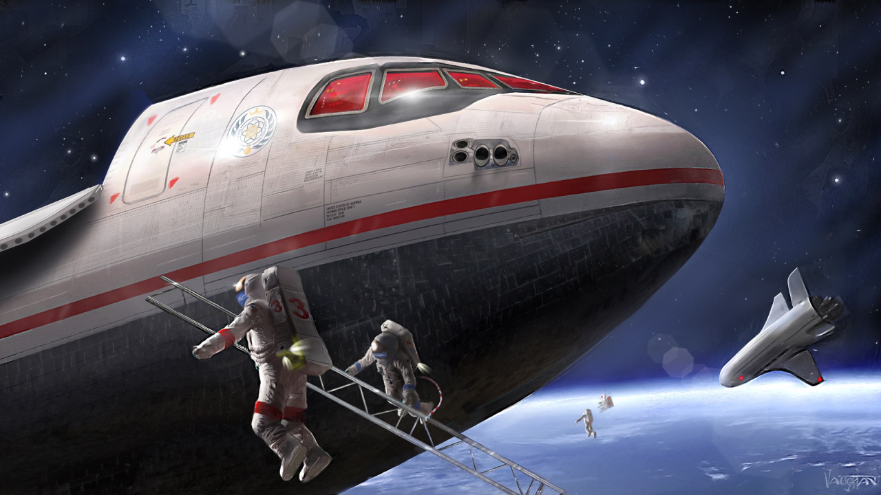 Asgardia | Asgardia Art by James Vaughan