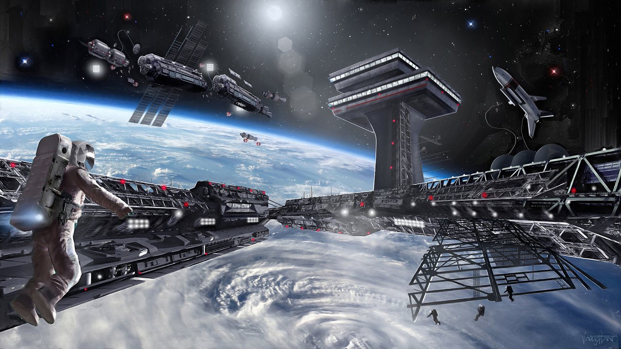 Asgardia | Asgardia Art by James Vaughan