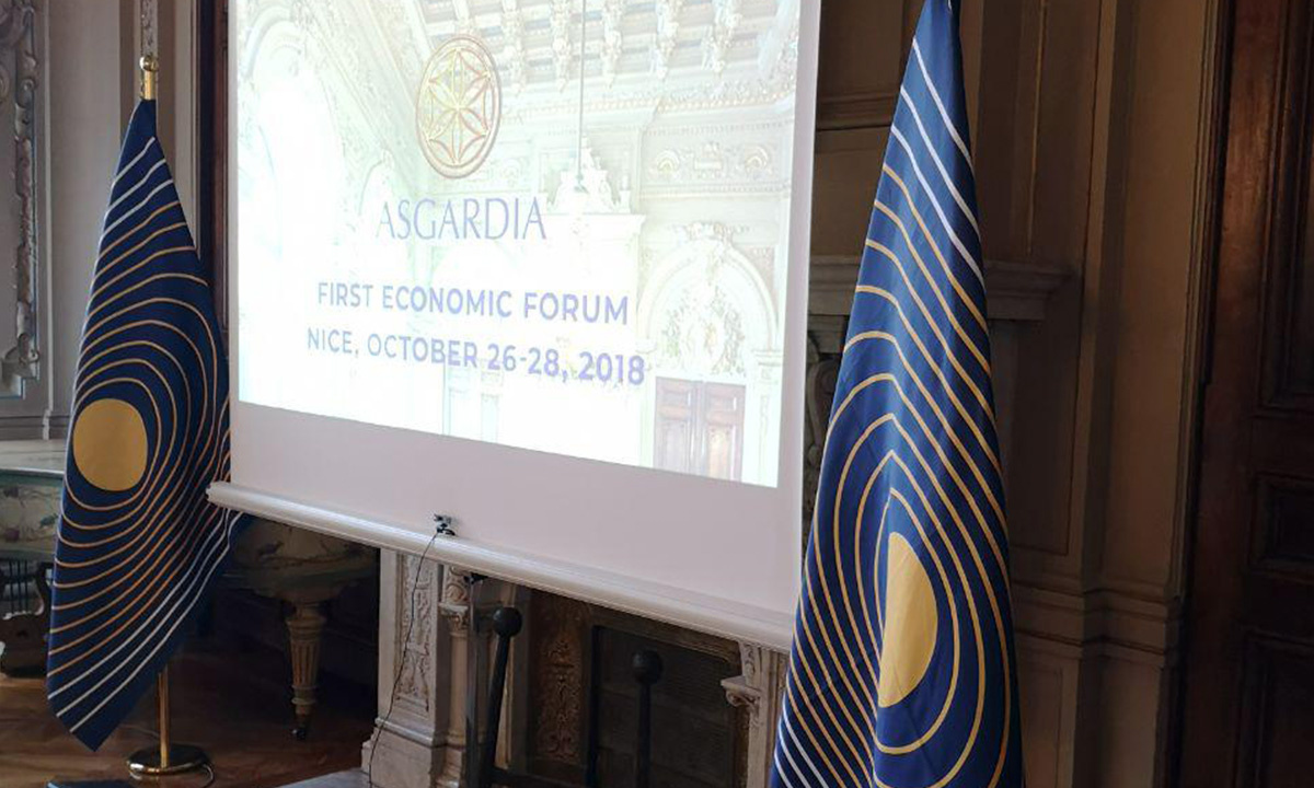 Asgardia | 26 October 2018. Asgardia’s First Economic Forum. Nice. France.