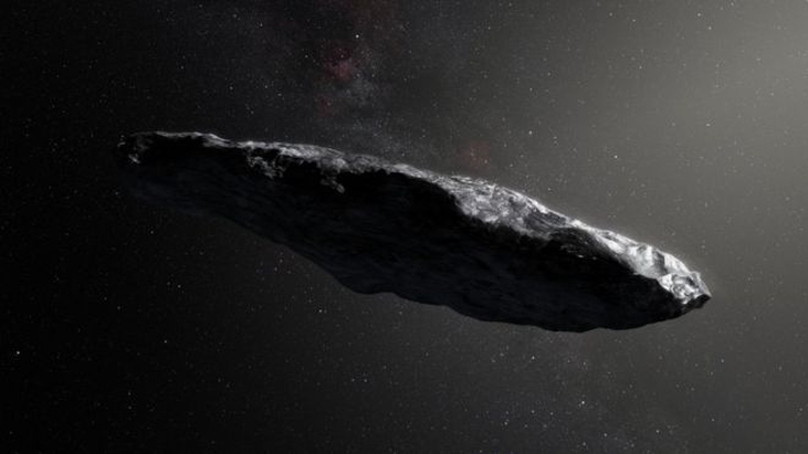 Interstellar asteroid checked for alien technology