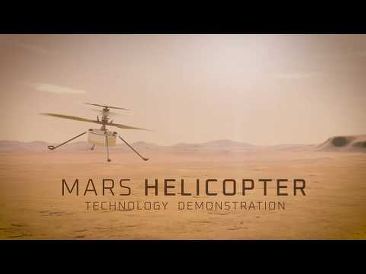 NASA Ingenuity Mars Helicopter Prepares for First Flight on April 8
