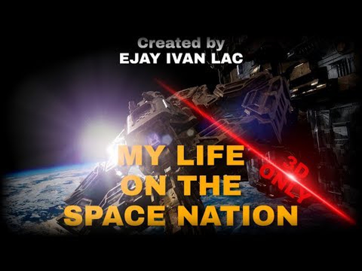 My Life On The Space Nation, a VR trip with music and wonderful immersive 3D show!