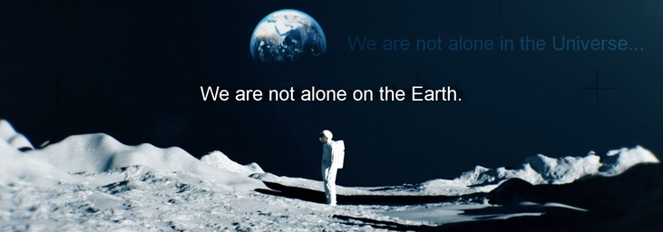 We are not alone in the Universe...