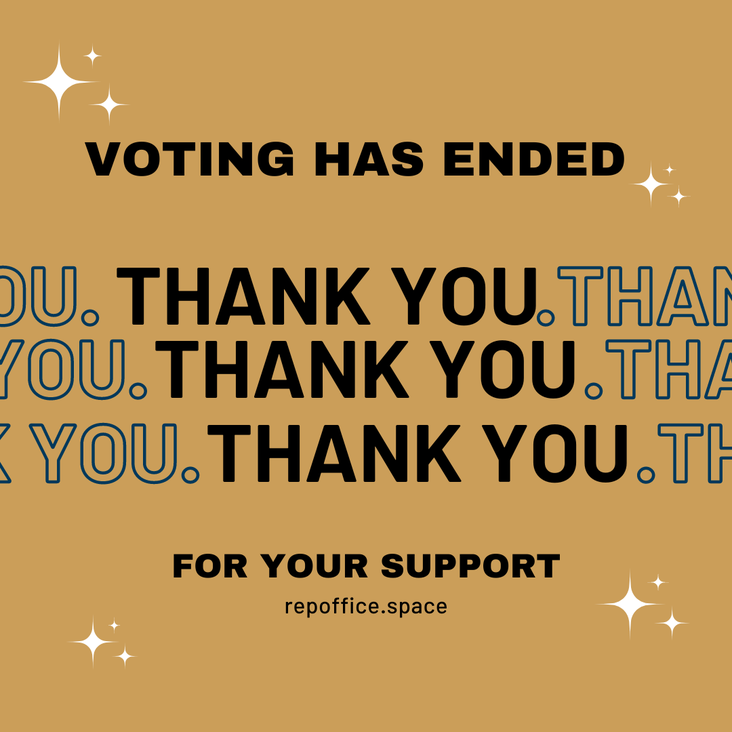 Voting has ended and you have my thanks.