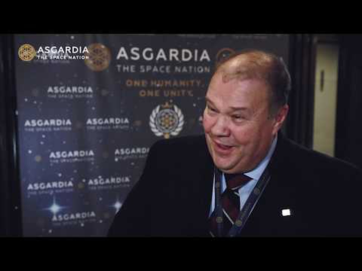 Asgardia Minister of Safety and Security Philip Appleby - Asgardia in 30 years and would you want to dance in orbit?