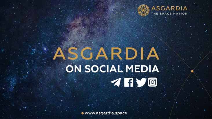 Asgardia on Social Media