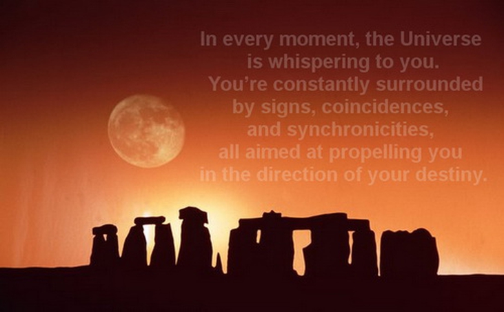 In every moment, the Universe is whispering to you