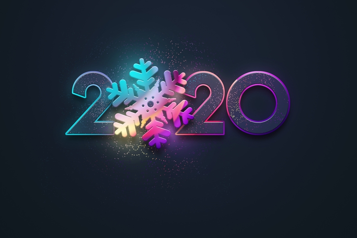 Happy 0004Th Year Day & New Year 2020 Asgardia
