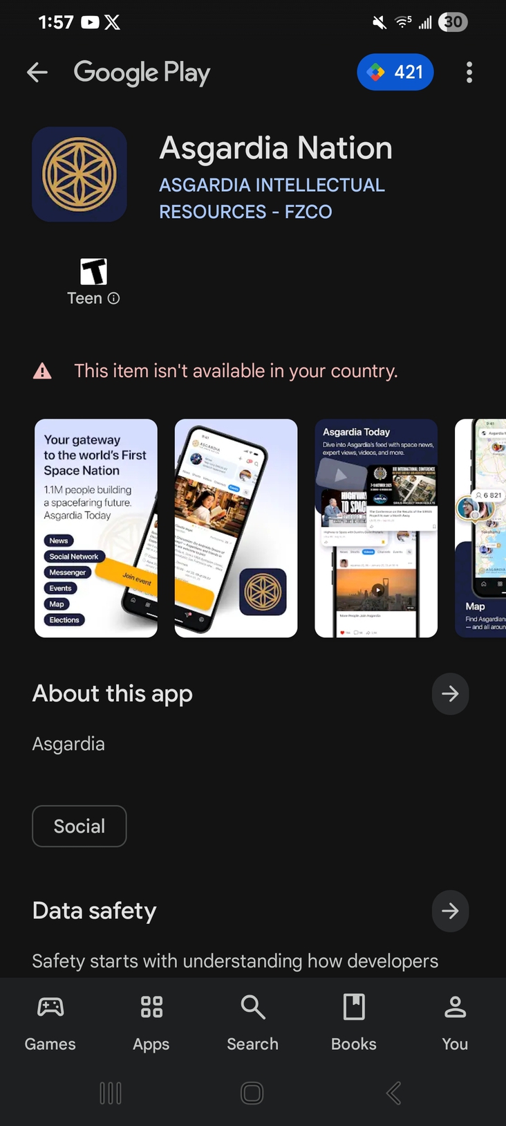 Asgardia app