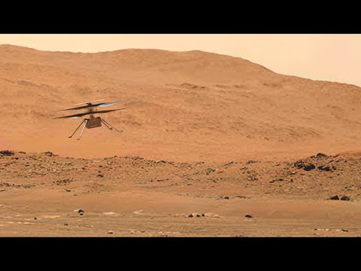 FULL Helicopter Ingenuity’s 4th flight on Mars