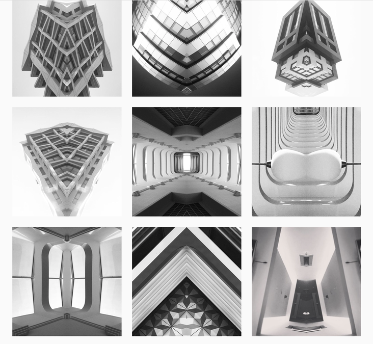 My Futurist Art Exhibition is on Instagram w/ over 500 Artworks !