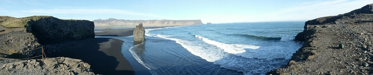Iceland Cliffs panorama