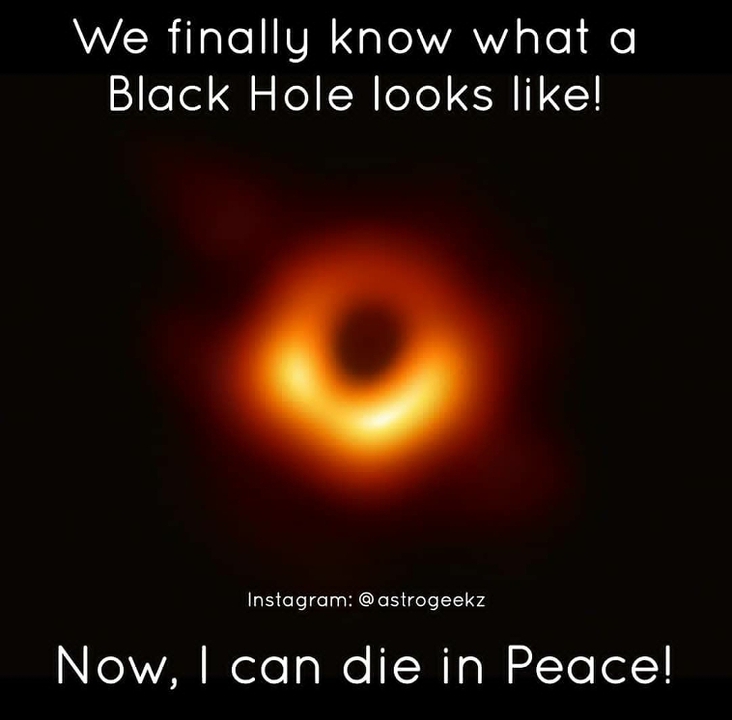 First image of black hole 🔭