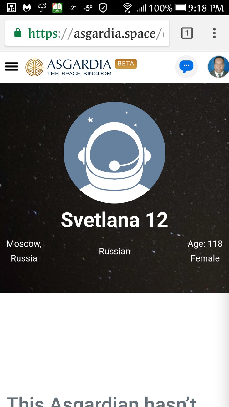 Svetlana can be the oldest Asgardian Female !