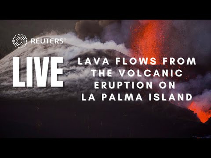 LIVE: Lava flows from the volcanic eruption on La Palma island