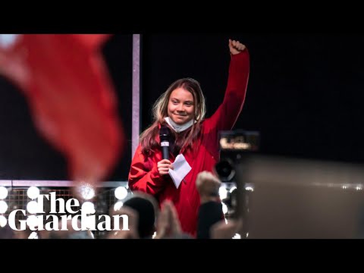 Cop26 is a failure': Greta Thunberg rallies climate activists in Glasgow