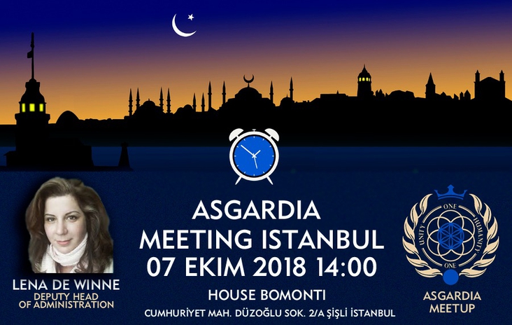 1. Asgardia İstanbul Toplantısında buluşalım