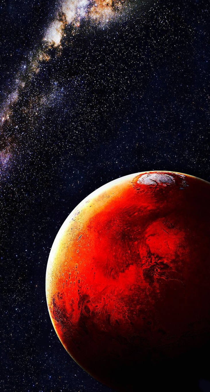 🇨🇵Un contine pourrait être caché sous la surface de Mars