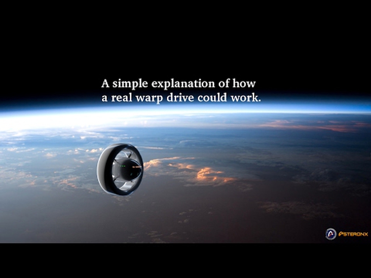 A simple explanation of how a real warp drive could work.
