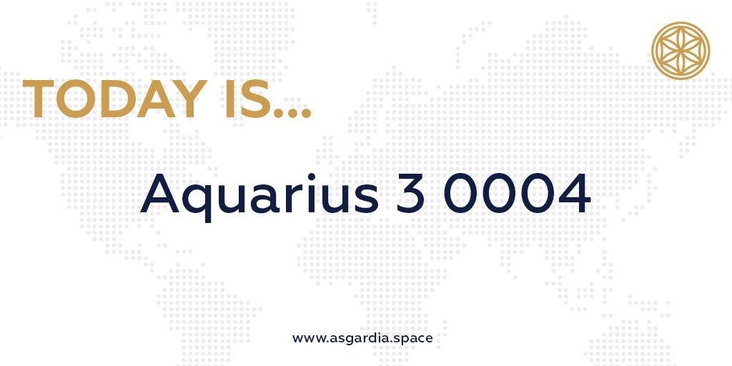 Today's Asgardia Date Is...