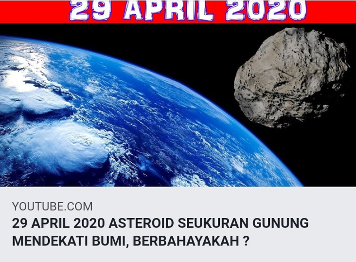 Asteroid Crush 29.4.2020