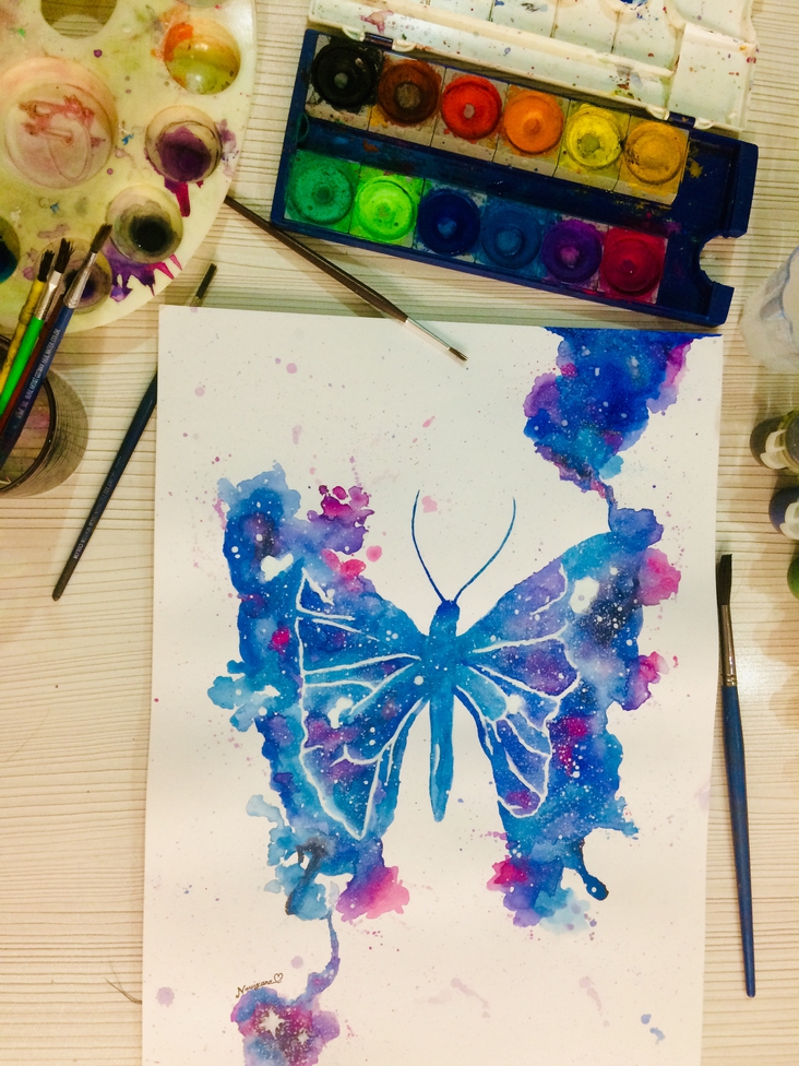 Galaxy butterfly 🦋 ✨