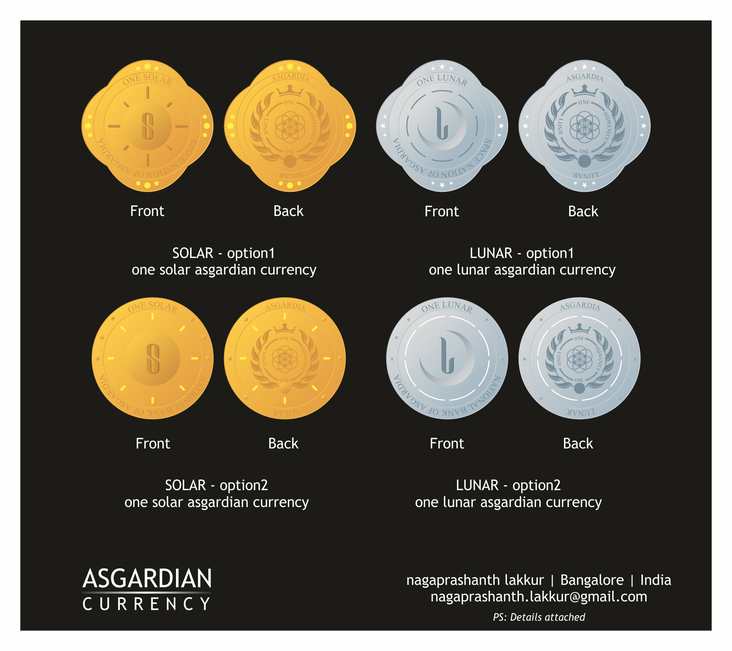 Asgardian Currency design