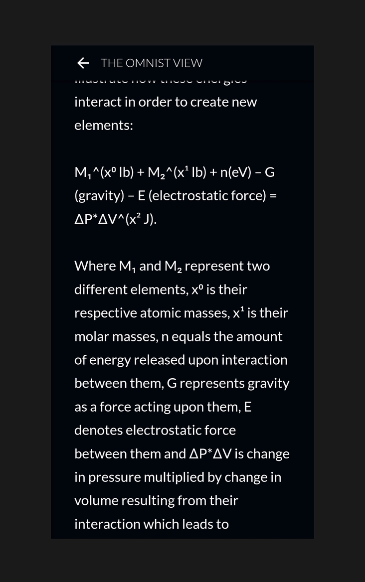 N.E.W.T.s New Elemental Equations