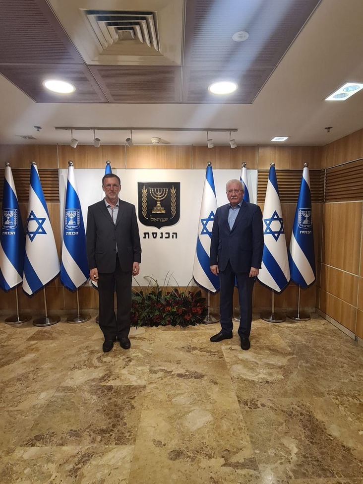 The Head of Nation and parliamentarian Boris Lemper visited the Israeli Knesset