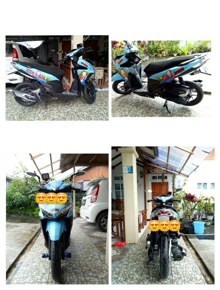Modification of my motorcycle.