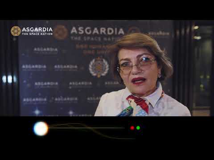 Asgardia Minister of Equity and Resources Yana Smelyansky - Would you want to dance... in orbit?