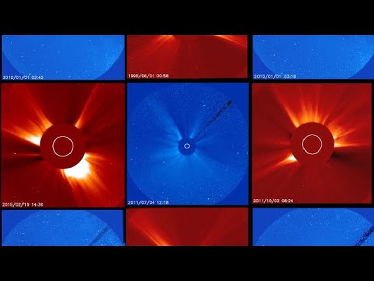 SOHO's Sun gazer comets