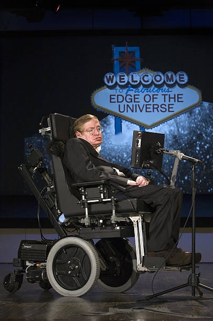 Feeling orphan, Stephen Hawking died