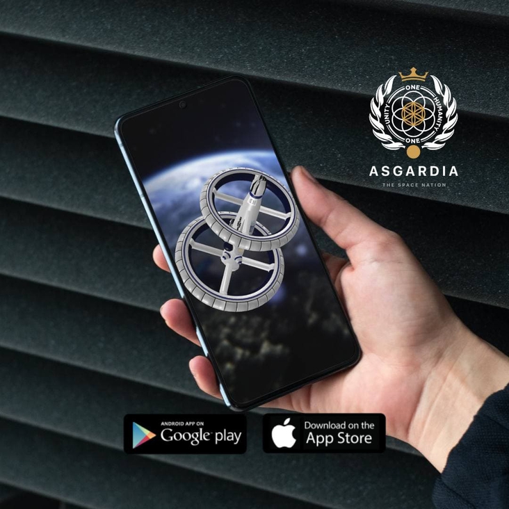 Asgardia's Augmented Reality App Launches!