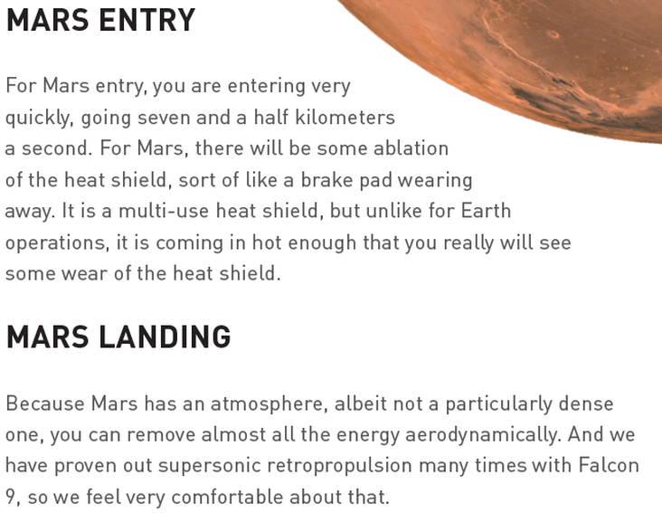 Interesting Information about Mission to Mars