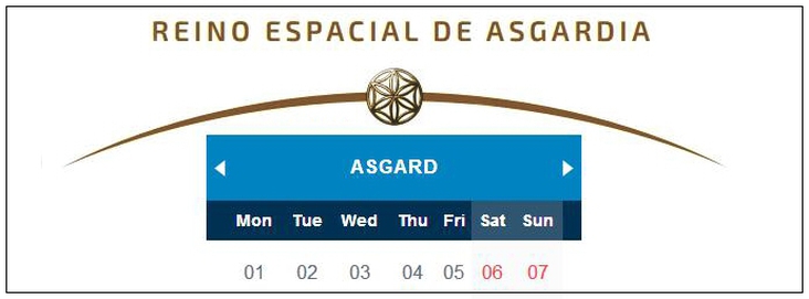 El Calendario de Asgardia [Info]