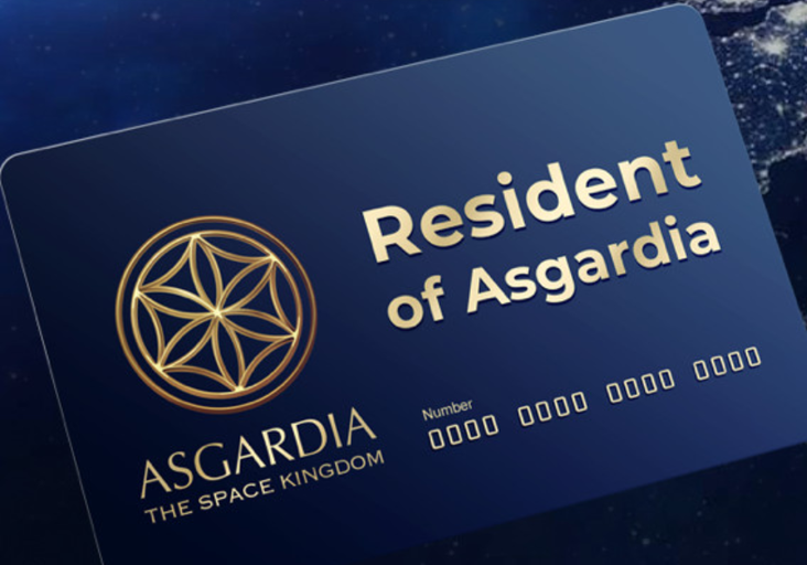 Asgardia residence card