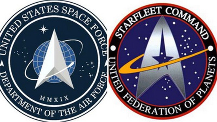 US Space Force logo looks like one from Star Trek