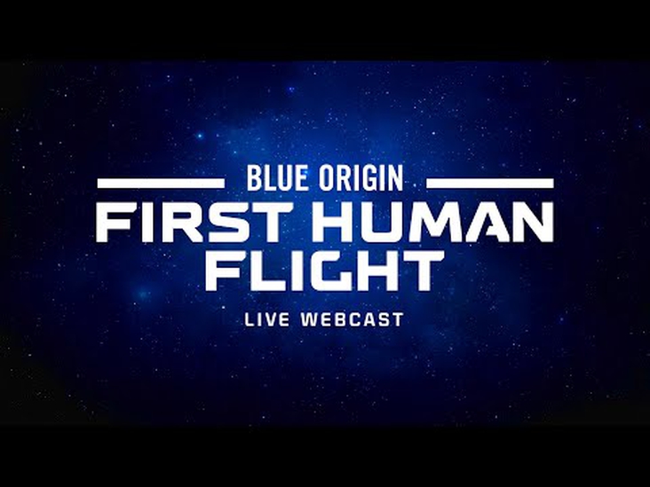 New Shepard First Human Flight